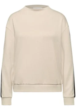 STREET ONE STUDIO Shirts*Shirt mit Akzentstreifen soft fawn beige