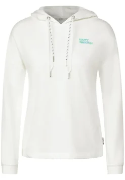 Cecil Shirts*Shirt mit Brustprint vanilla white