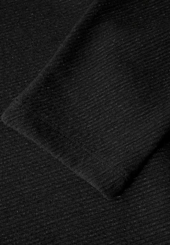 Street One Pullover & Sweatshirts*Shirt mit feiner Struktur Black