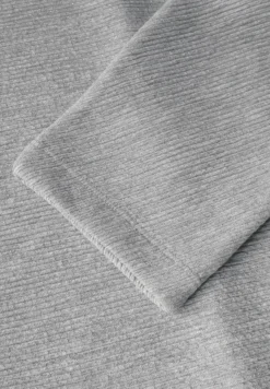 Street One Pullover & Sweatshirts*Shirt mit feiner Struktur heather grey mel.