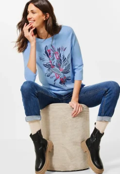 Cecil Shirts*Shirt mit Fotoprint tranquil blue