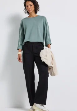 Street One Shirts*Shirt mit Gallonstreifen arona blue