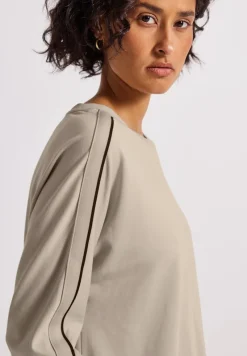 Street One Shirts*Shirt mit Gallonstreifen morning beige