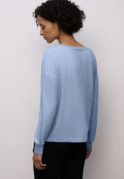 Street One Shirts*Shirt mit Glitzerdetails frosted blue mel.