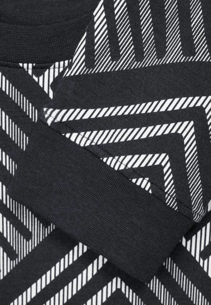 Cecil Shirts*Shirt mit Grafikprint Black