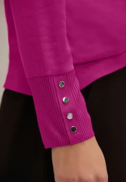 Street One Shirts*Shirt mit Knopfdetail bright cozy pink