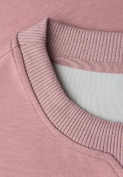 Street One Pullover & Sweatshirts*Shirt mit Ripp-Detail powder pink mel.