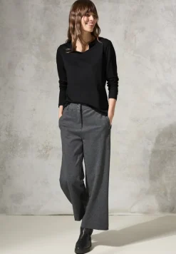 Cecil Shirts*Shirt mit Schmucksteinchen Black