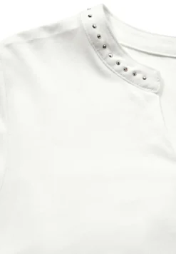 Cecil Shirts*Shirt mit Schmucksteinchen vanilla white
