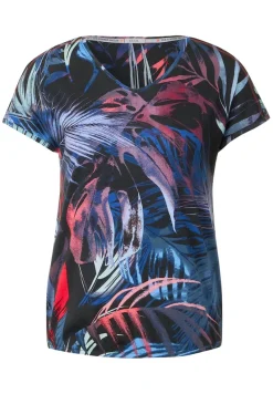 Cecil Shirts*Shirt mit Schulterdetail carbon grey