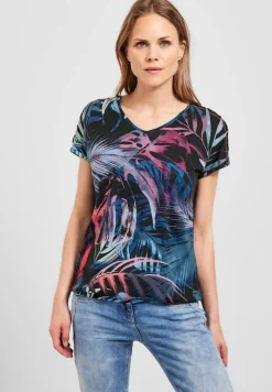 Cecil Shirts*Shirt mit Schulterdetail carbon grey