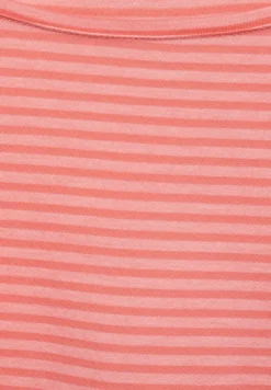 Cecil Shirts*Shirt mit Streifen Muster rose pepper