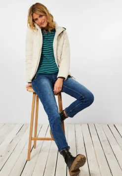 Cecil Shirts*Shirt mit Streifenmuster smaragd green