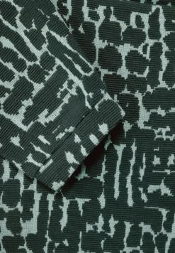 Street One Pullover & Sweatshirts*Shirt mit Struktur Dessin deep clary mint