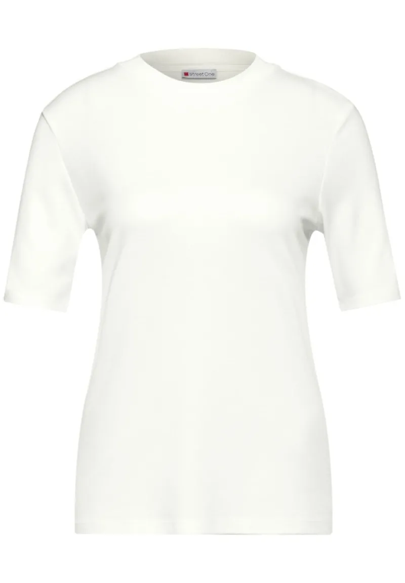 Street One Shirts*Shirt mit Turtle Neck off white