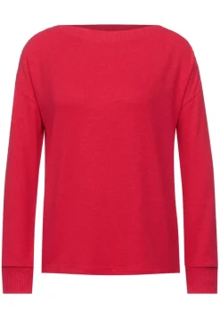 Street One Shirts*Shirt mit U-Boot Ausschnitt beloved raspberry