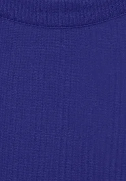 Street One Shirts*Shirt mit U-Boot Ausschnitt eminent blue