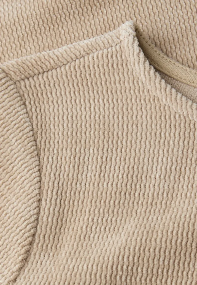 Street One Shirts*Shirt mit U-Boot-Ausschnitt sanded beige