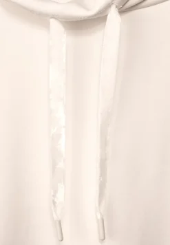 Street One Shirts*Shirt mit Volumenkragen lucid white