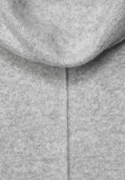 Cecil Shirts*Shirt mit Volumenkragen mineral grey melange