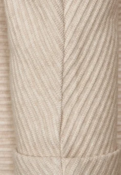 Street One Pullover & Sweatshirts*Shirt mit Volumenkragen spring sand melange