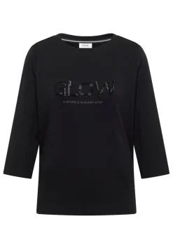 Cecil Shirts*Shirt mit Wording Black