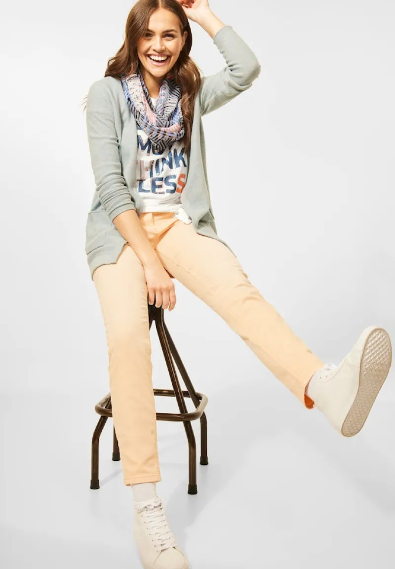 Cecil Shirts*Shirt mit Wordingprint vanilla white