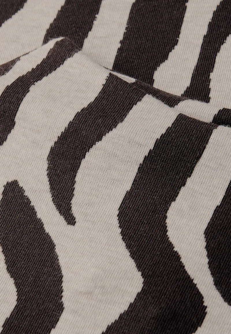 Street One Pullover & Sweatshirts*Shirt mit Zebra Print deep roast brown
