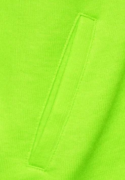 Street One Pullover & Sweatshirts*Shirtjacke mit Kapuze shiny apple green
