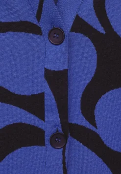 Street One Pullover & Sweatshirts*Shirtjacke mit Print eminent blue