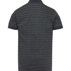 PME Legend Shirts|Big Boys*Short sleeve polo jacquard pique Dark Navy