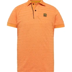 PME Legend Shirts|Big Boys*Short sleeve polo jacquard pique amberglow