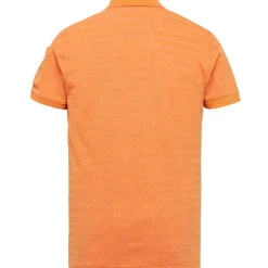 PME Legend Shirts|Big Boys*Short sleeve polo jacquard pique amberglow