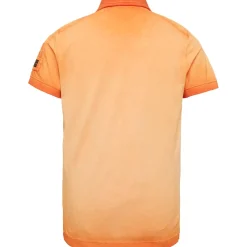 PME Legend Shirts|Big Boys*Short sleeve polo light pique cold dye amberglow