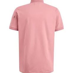 PME Legend Shirts|Big Boys*Short sleeve polo Trackway dusty rose