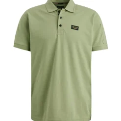 PME Legend Shirts|Big Boys*Short sleeve polo Trackway sage