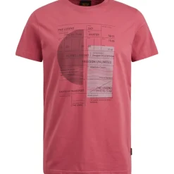 PME Legend Shirts|Big Boys*Short sleeve r-neck single jersey slate rose