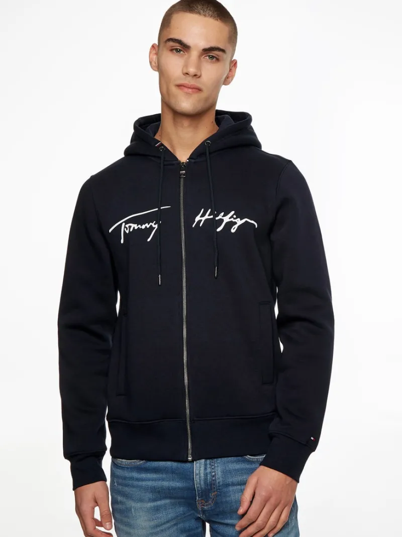 Tommy Hilfiger Pullover & Sweatshirts|Big Boys*SIGNATURE GRAPHIC ZIP THROUGH desert sky