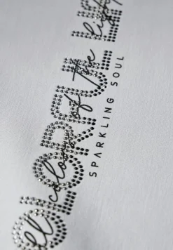 Cecil Pullover & Sweatshirts*Silk-Look Sweater mit Print platinum grey