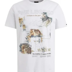 PME Legend Shirts|Big Boys*single jersey digital print Bright White