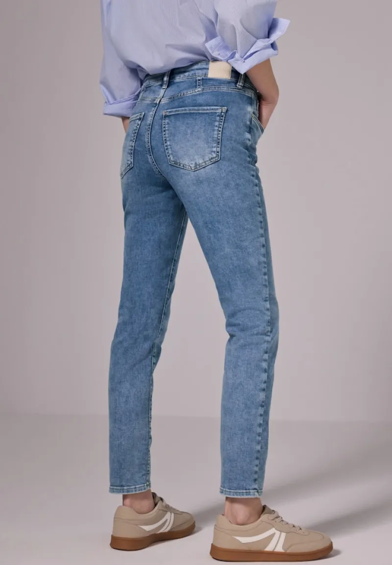 STREET ONE STUDIO Jeans*Skinny Fit Jeans light blue wash