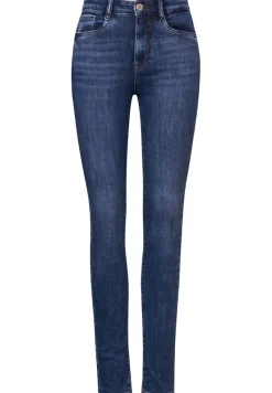 STREET ONE STUDIO Jeans*Skinny Jeans dark blue washed