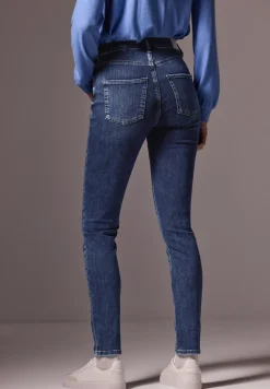 STREET ONE STUDIO Jeans*Skinny Jeans dark blue washed