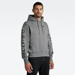 G-star Raw Pullover & Sweatshirts*Sleeve graphics loose hdd sw granite