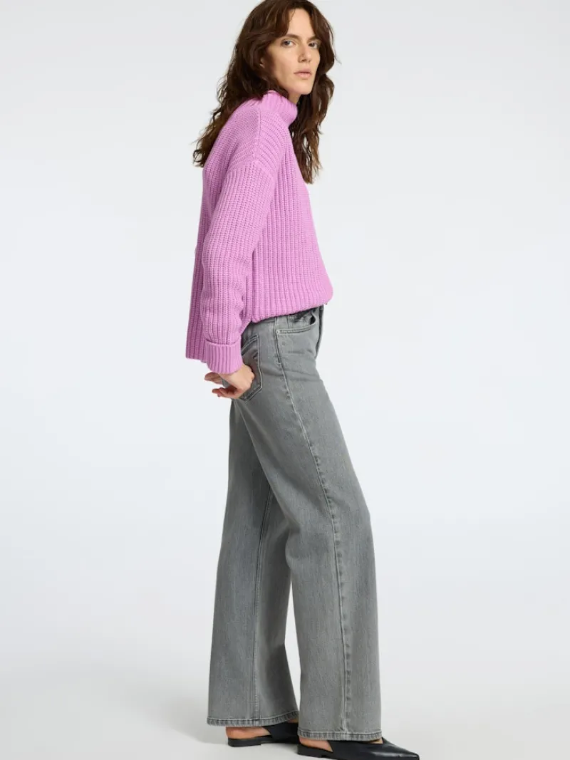 Selected Pullover & Sweatshirts*SLFSELMA LS KNIT PULLOVER NOOS first bloom