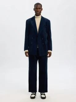 Selected Pullover & Sweatshirts*SLHDANE LS KNIT STRUCTURE ROLL NECK NOOS oatmeal