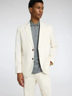 Selected Shirts*SLHFAVE SPORT ZIP SS POLO NOOS Medium Grey Melange