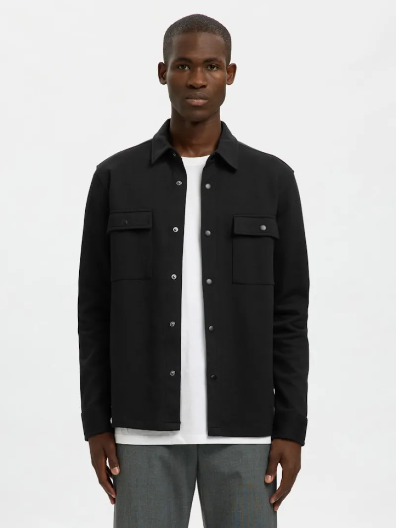 Selected Pullover & Sweatshirts*SLHJACKIE SWEAT JACKET NOOS Black