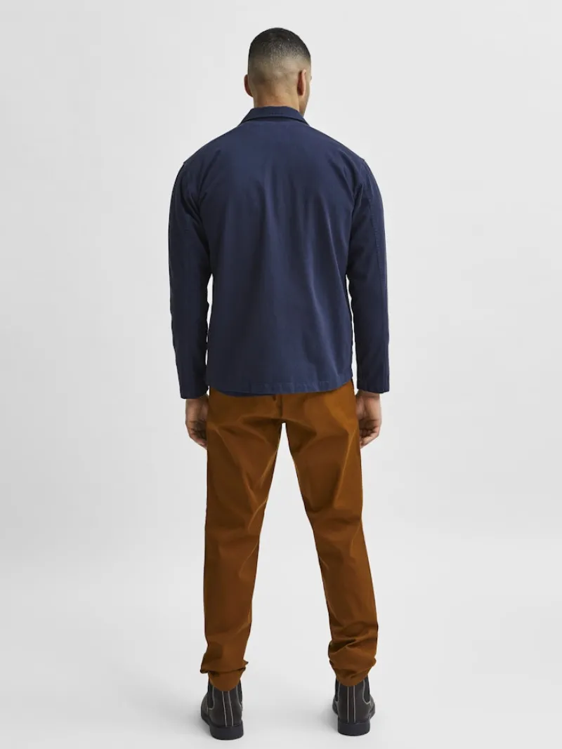 Selected Jacken*SLHLOOSETONY OVERSHIRT LS W NOOS Navy Blazer