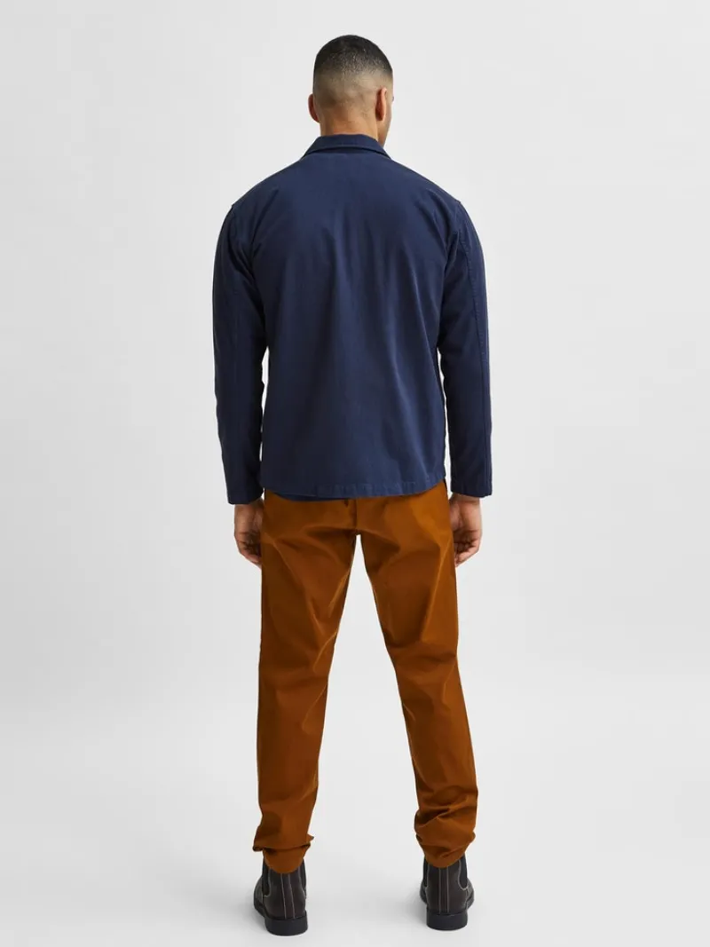 Selected Jacken*SLHLOOSETONY OVERSHIRT LS W NOOS Navy Blazer